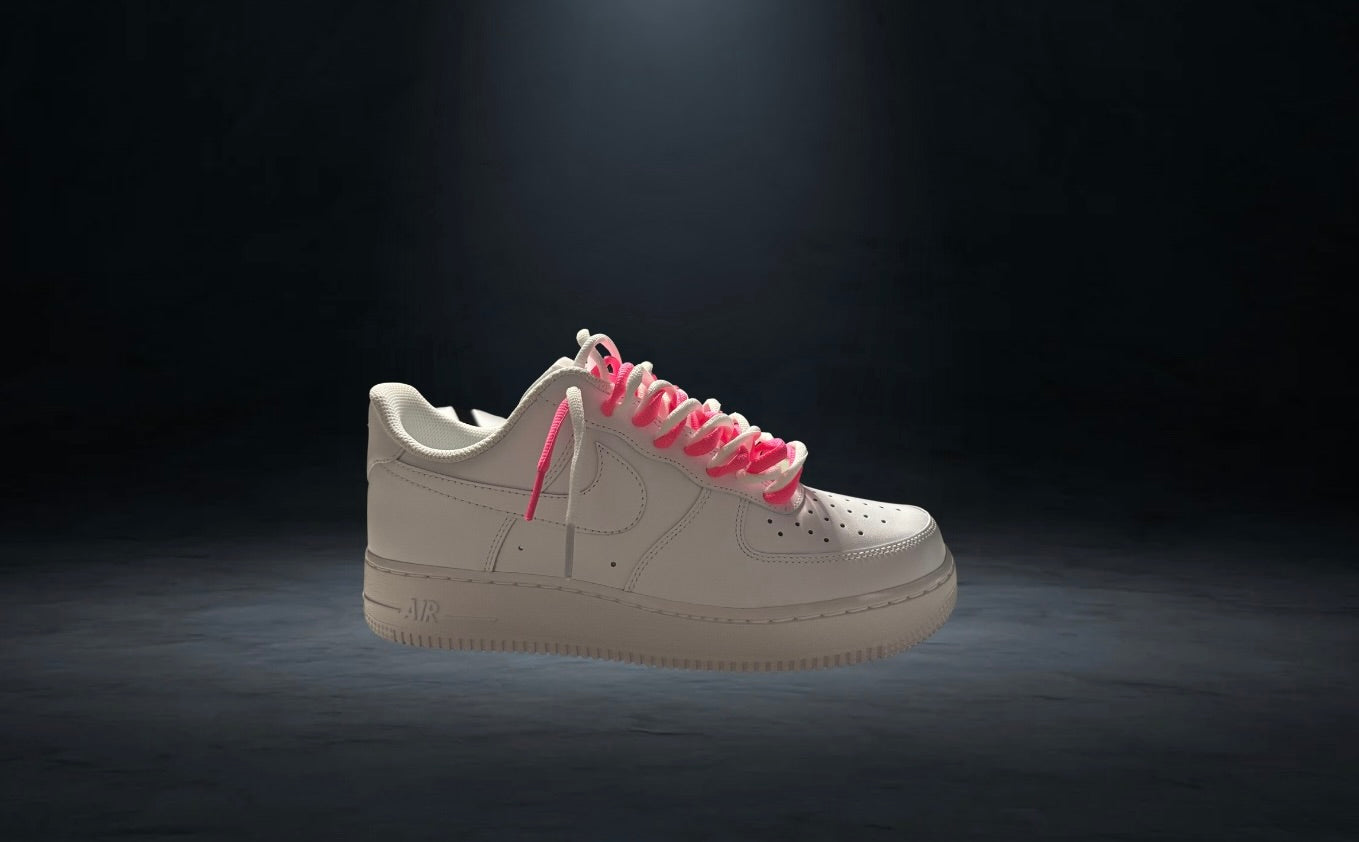AF1 DOUBLELACED "WEIS/PINK"